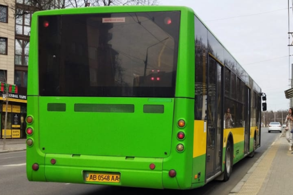 11 автобус Вінниця