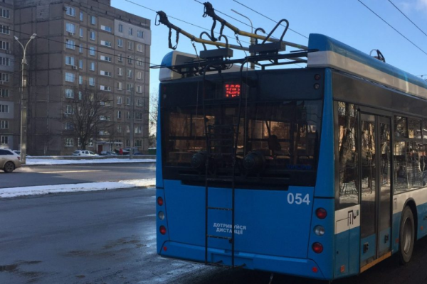 14 тролейбус Вінниця
