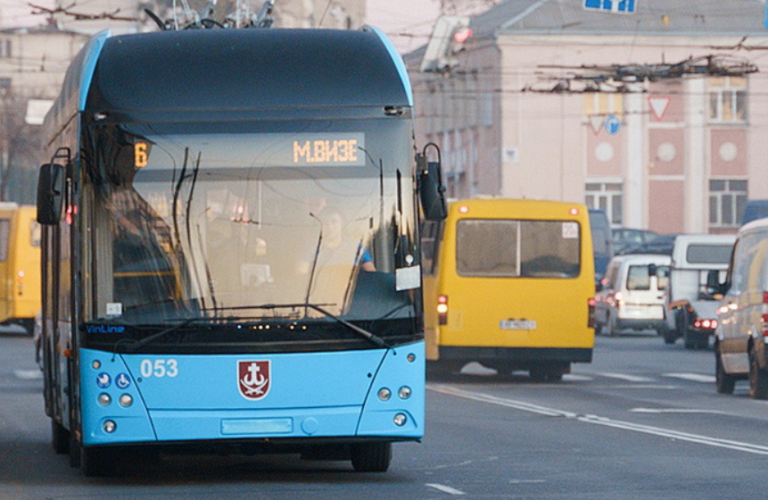 6 тролейбус Вінниця