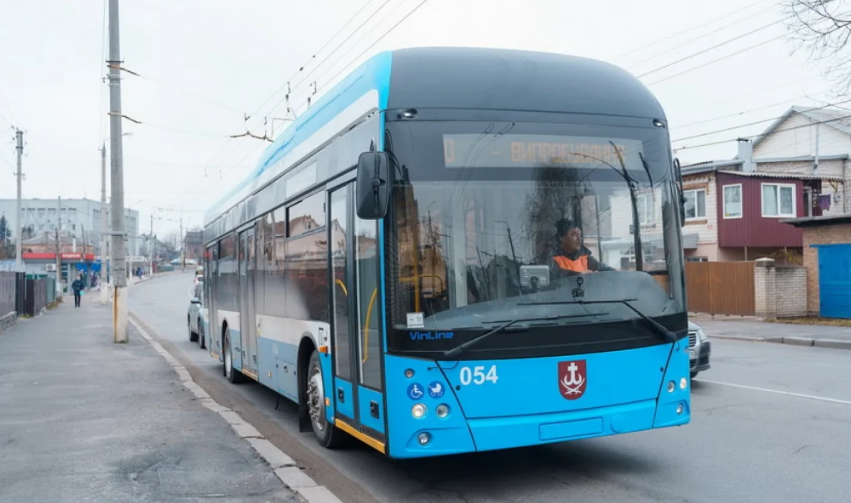 8 тролейбус Вінниця